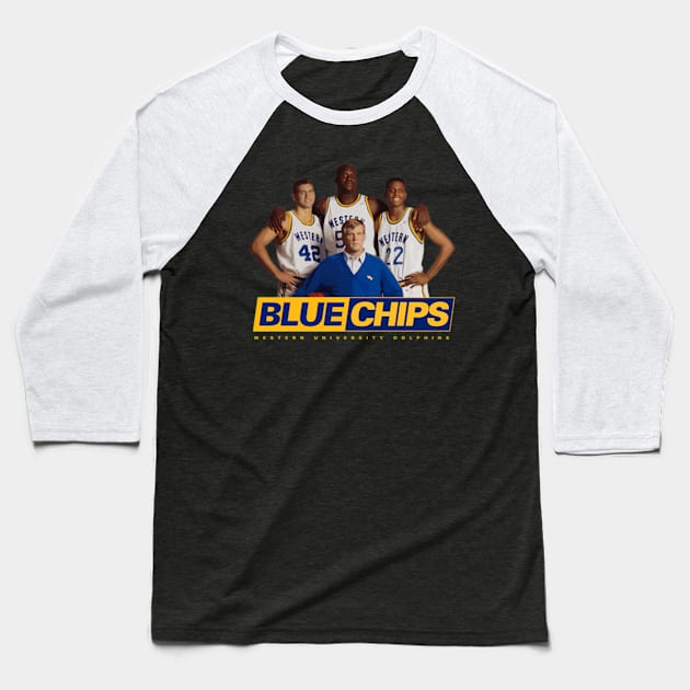 Blue Chips Baseball T-Shirt by binchudala